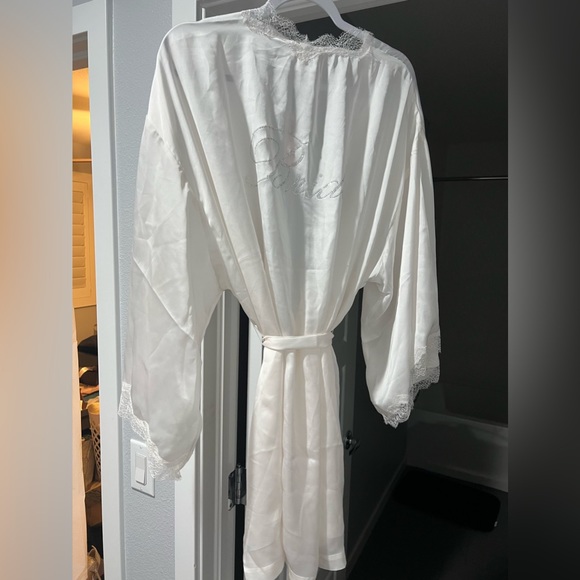 Victoria secret bride rhinestone robe - Picture 3 of 4